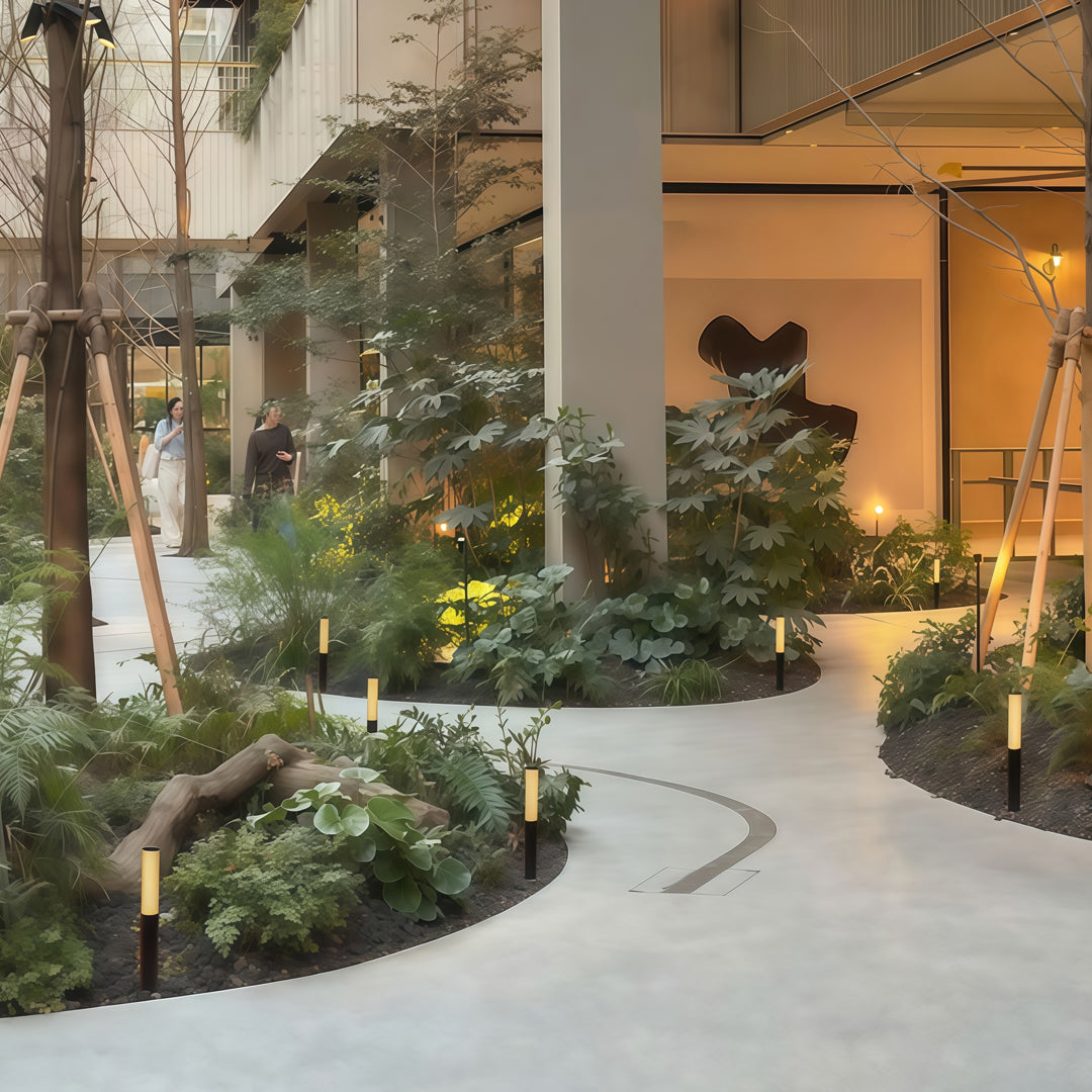 WHITBY GARDEN BEACON: MINIMALIST LED LANDSCAPE LANTERN