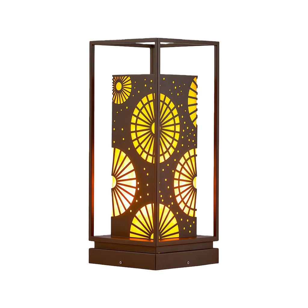 WINDSOR GARDEN SHIELD LED POST LIGHT
