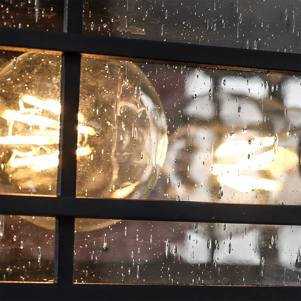 RAVENSCROFT OUTDOOR COLUMN LIGHTING, WEATHERPROOF COURTYARD ILLUMINATION