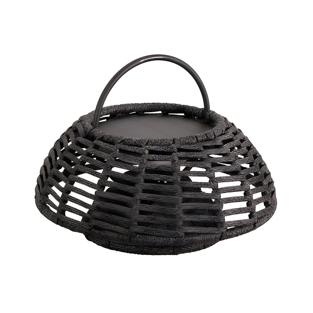 WINDSOR WOVEN ROPE SOLAR HANGING LIGHT