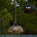 WINDSOR WOVEN ROPE SOLAR HANGING LIGHT