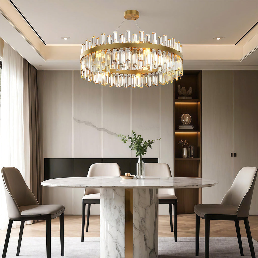 WINTHROP CRYSTAL SPHERE CEILING LANTERN