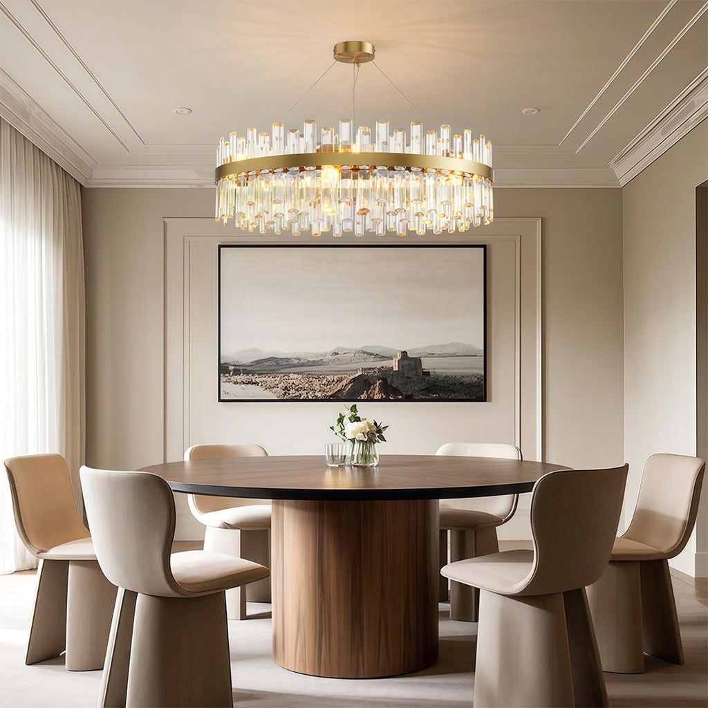 WINTHROP CRYSTAL SPHERE CEILING LANTERN
