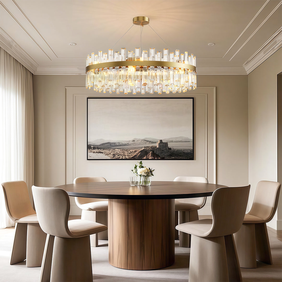 WINTHROP CRYSTAL SPHERE CEILING LANTERN