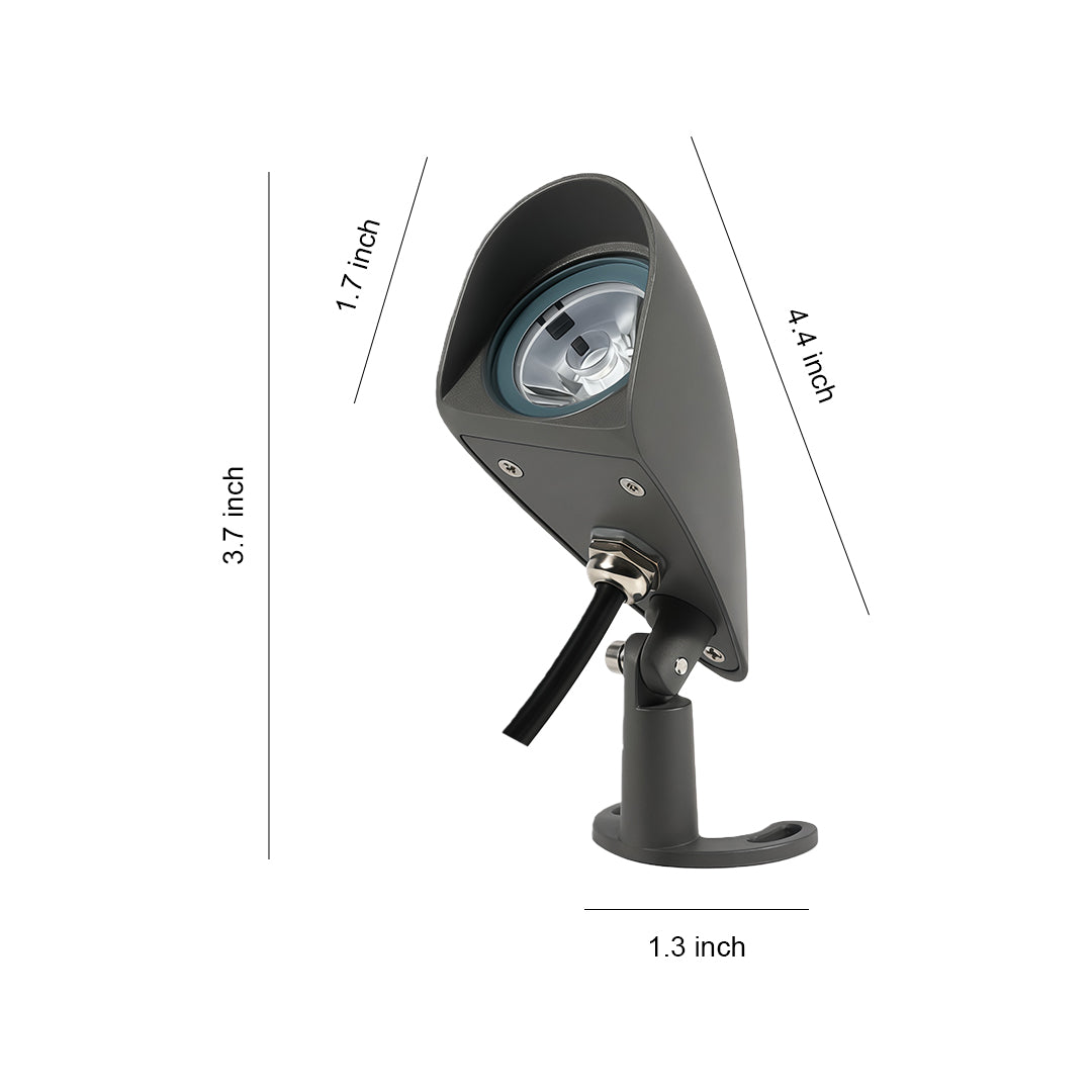 WINTERBOURNE LED OUTDOOR RAIN-RESISTANT WALL SPOTLIGHTS