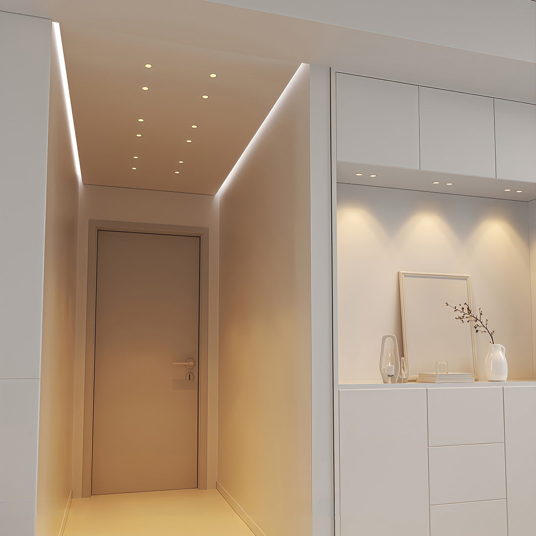 WINTHORPE QUARTZ ARC LED EMBEDDED SPOTLIGHTS SET