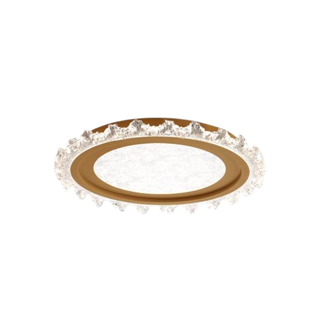WHITBY CIRCULAR ILLUMINATION PANEL, FULL SPECTRUM THIN-FRAME CEILING FIXTURE