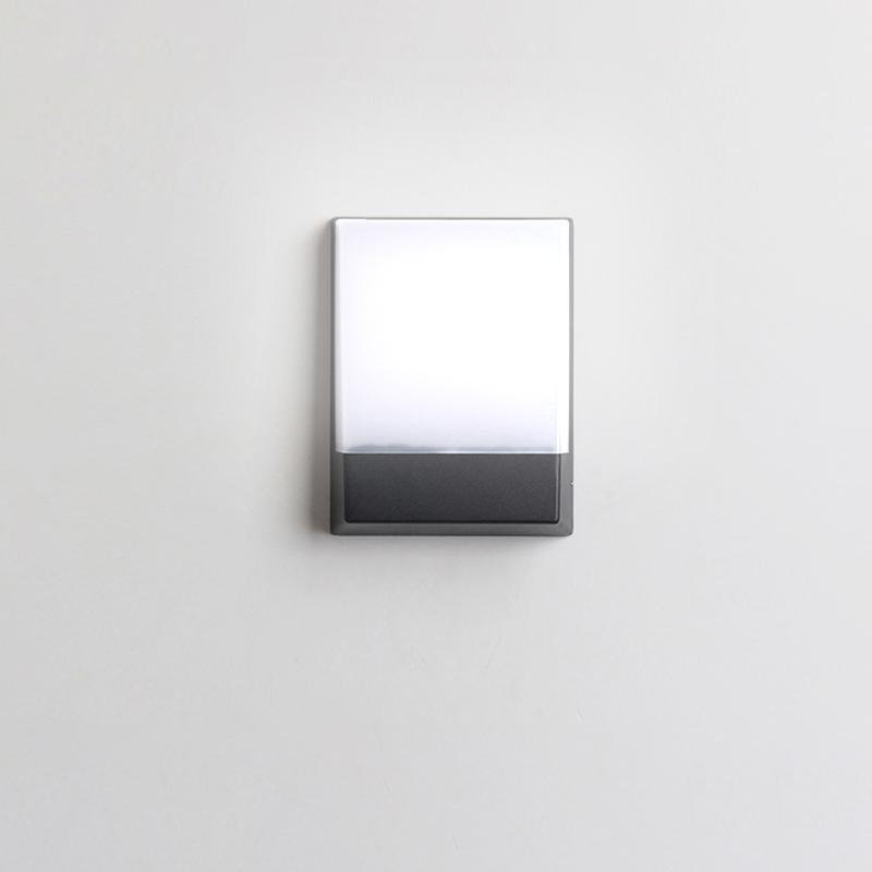 BLACKTHORNE SQUARE WATER-RESISTANT LED OUTDOOR WALL LANTERN