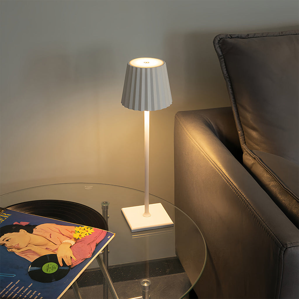 CHATHAM RECHARGEABLE TOUCHLESS METAL BUFFET LAMP