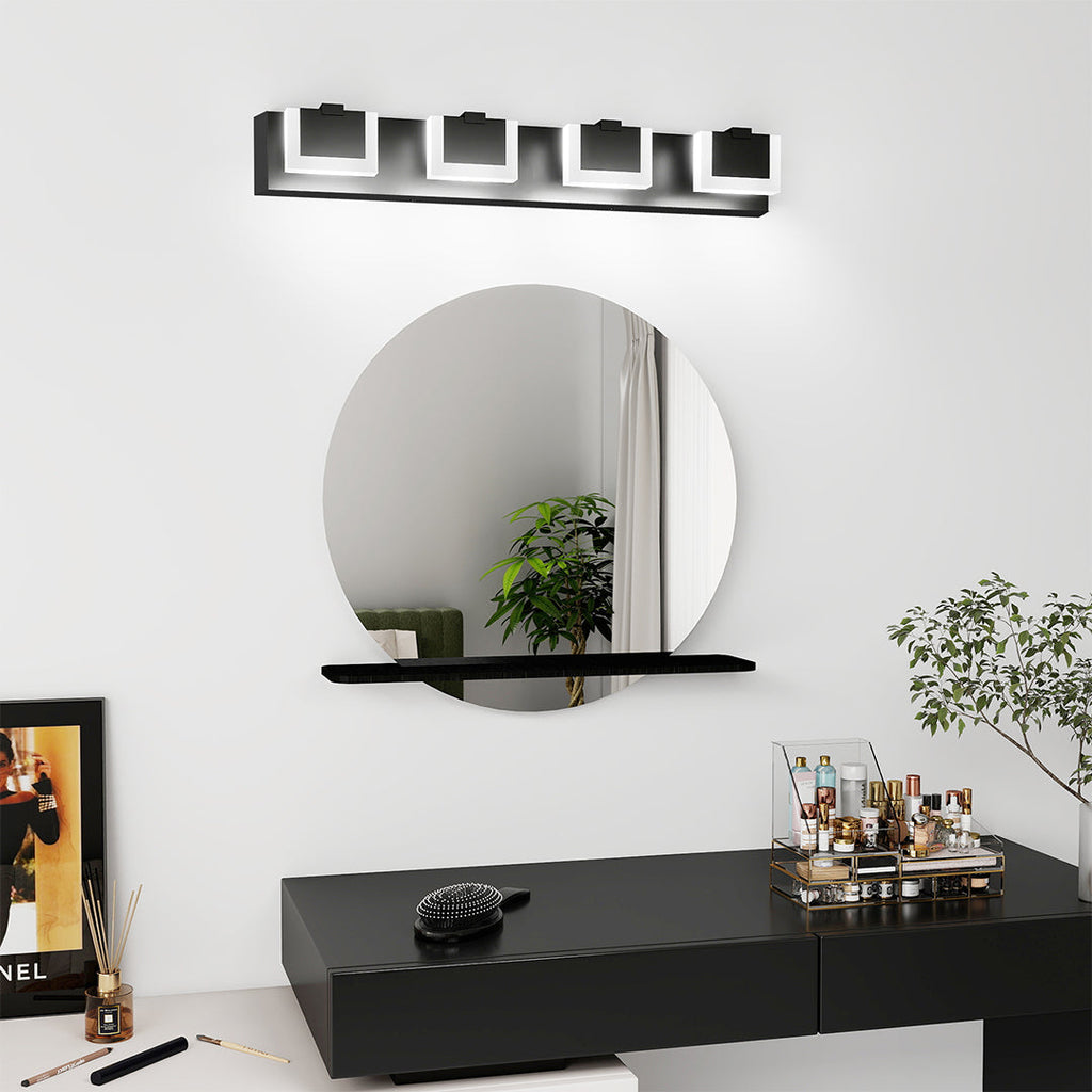 WINDSOR CHROME ILLUMINATION MIRROR LAMP
