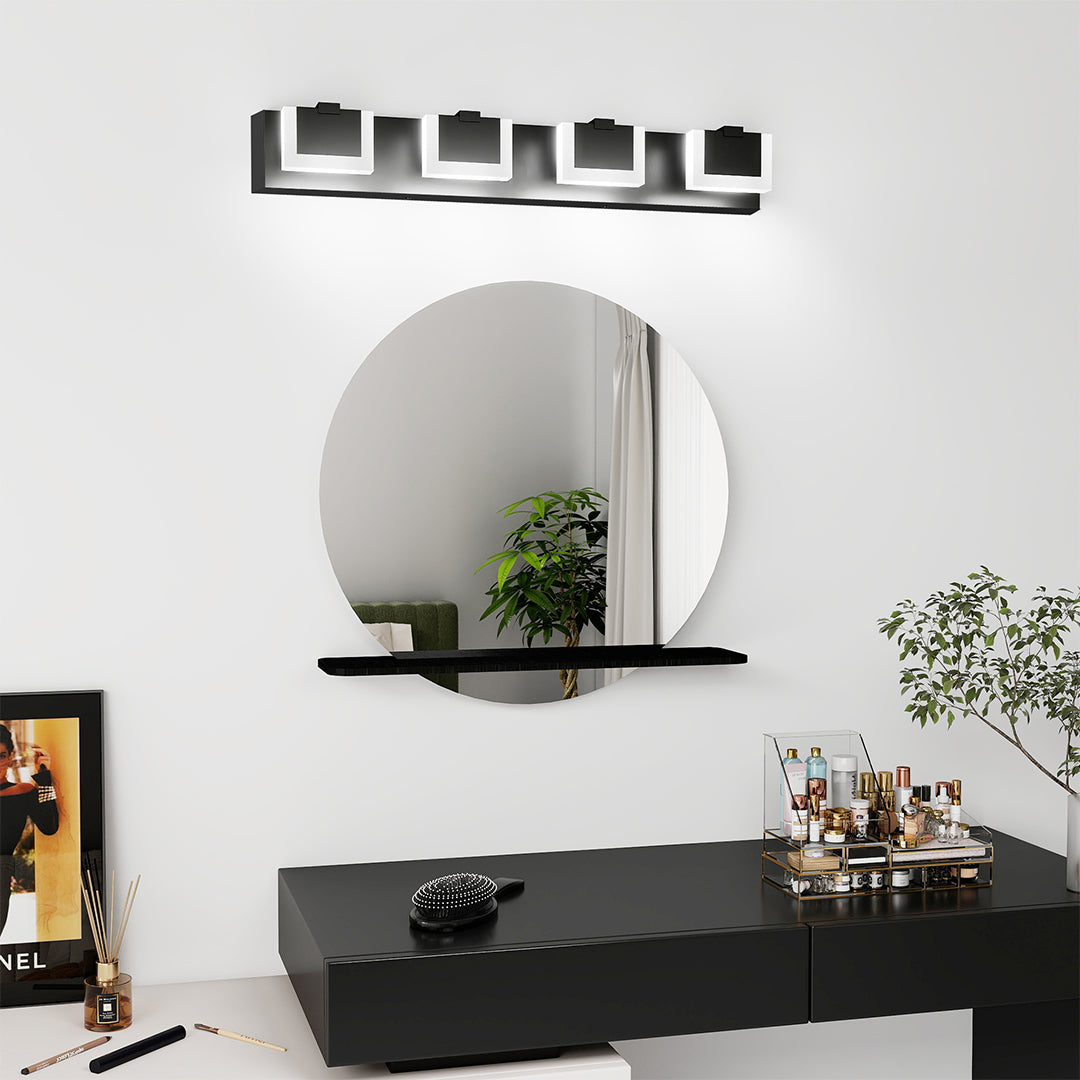 WINDSOR CHROME ILLUMINATION MIRROR LAMP