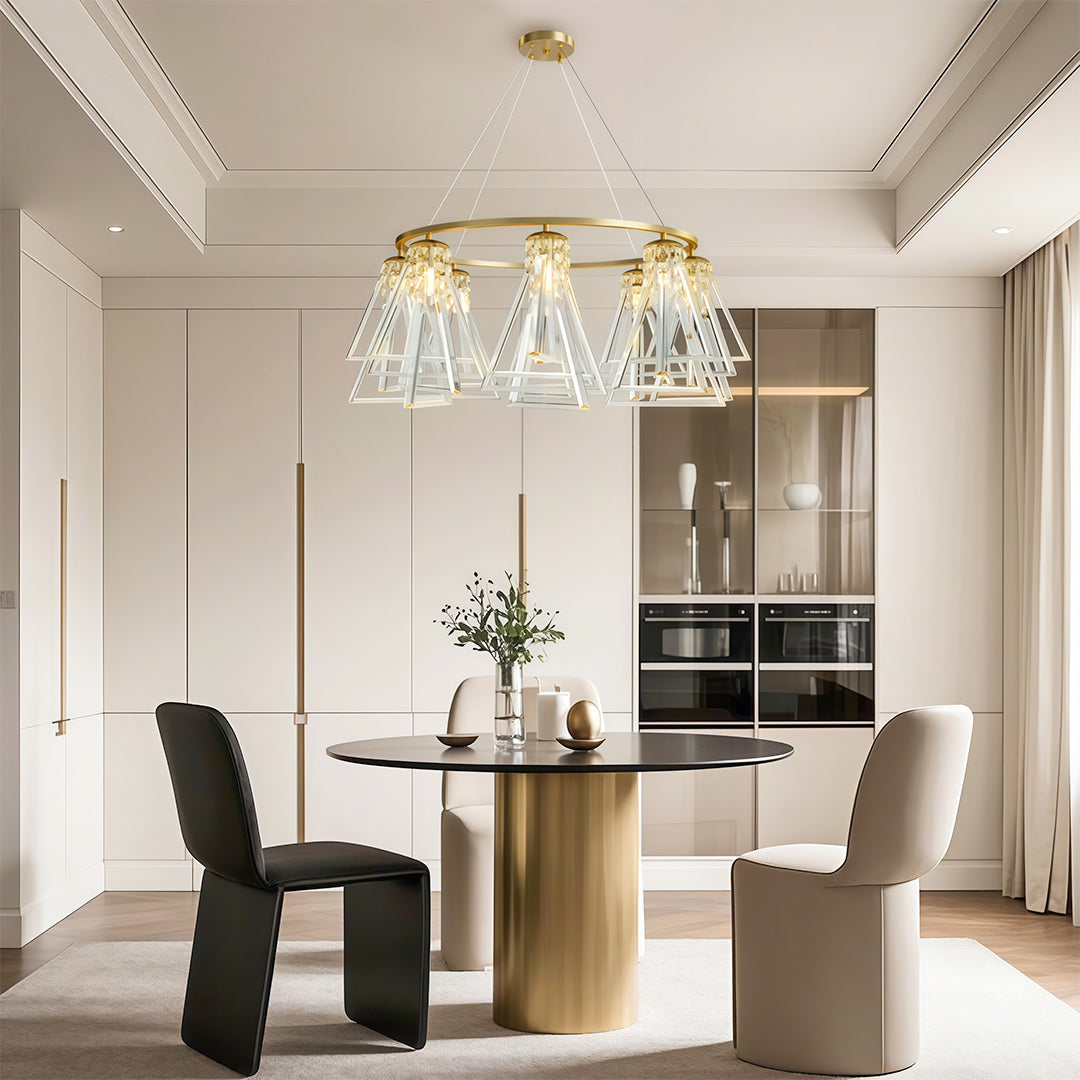 WINTERBOURNE CRYSTAL SPHERE CEILING LANTERN