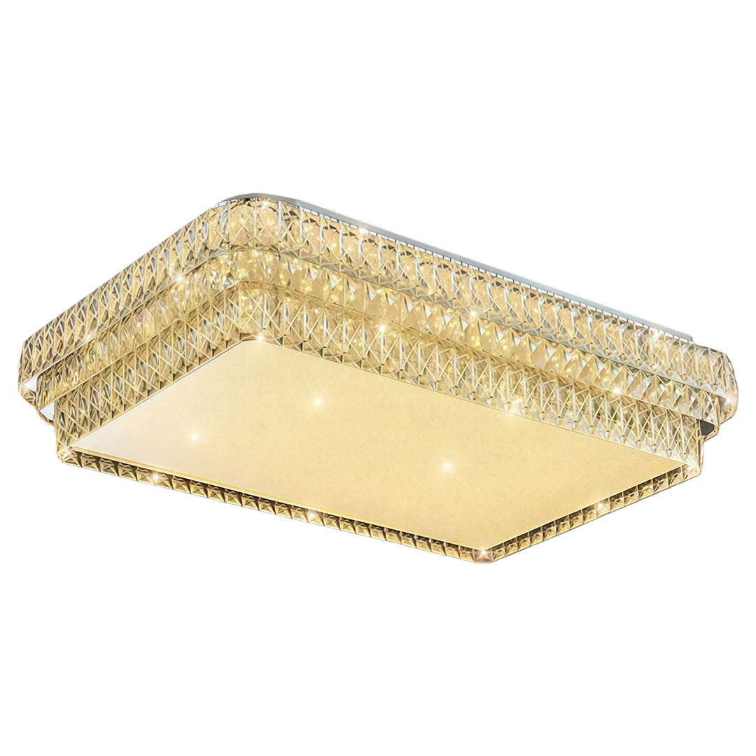 WINTHROP CRYSTAL EMBEDDED LED CEILING LANTERN