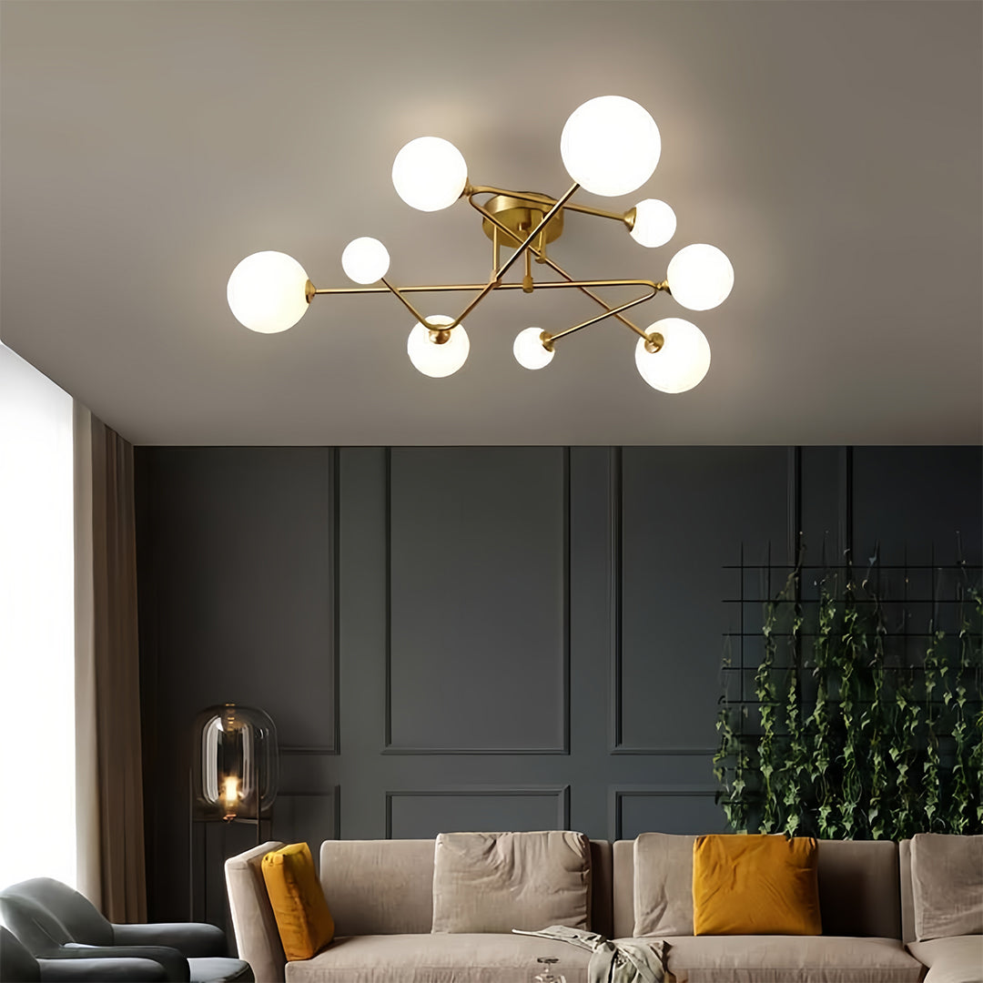 WINTHROP GOLDEN BEAN CEILING GLOW