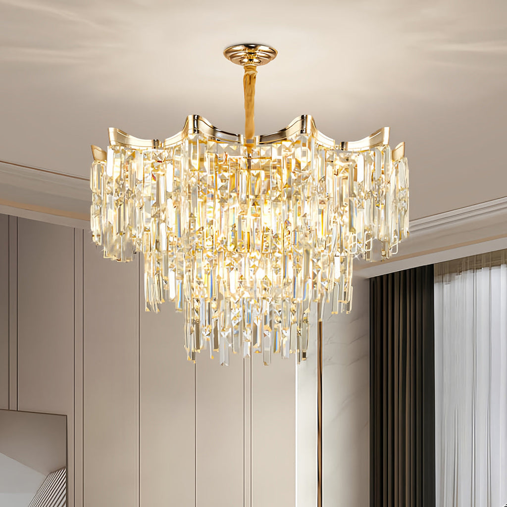 WINDSOR CRYSTAL TIERED CEILING LANTERN