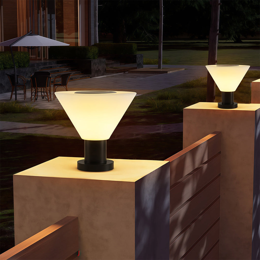 RAVENSHILL WEATHERPROOF GARDEN PILLAR LANTERN