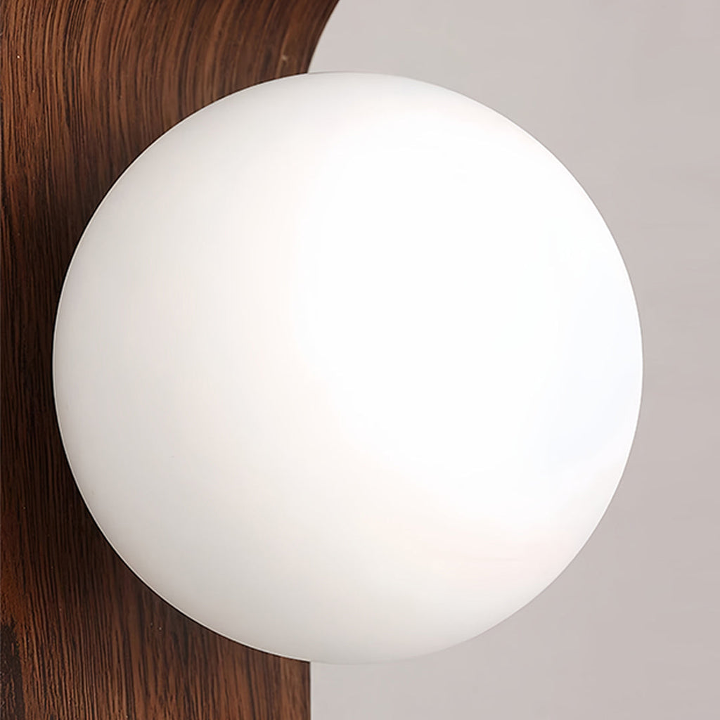 WINTHROP WOODEN GRAIN WALL SCONCE WITH LED ILLUMINATION