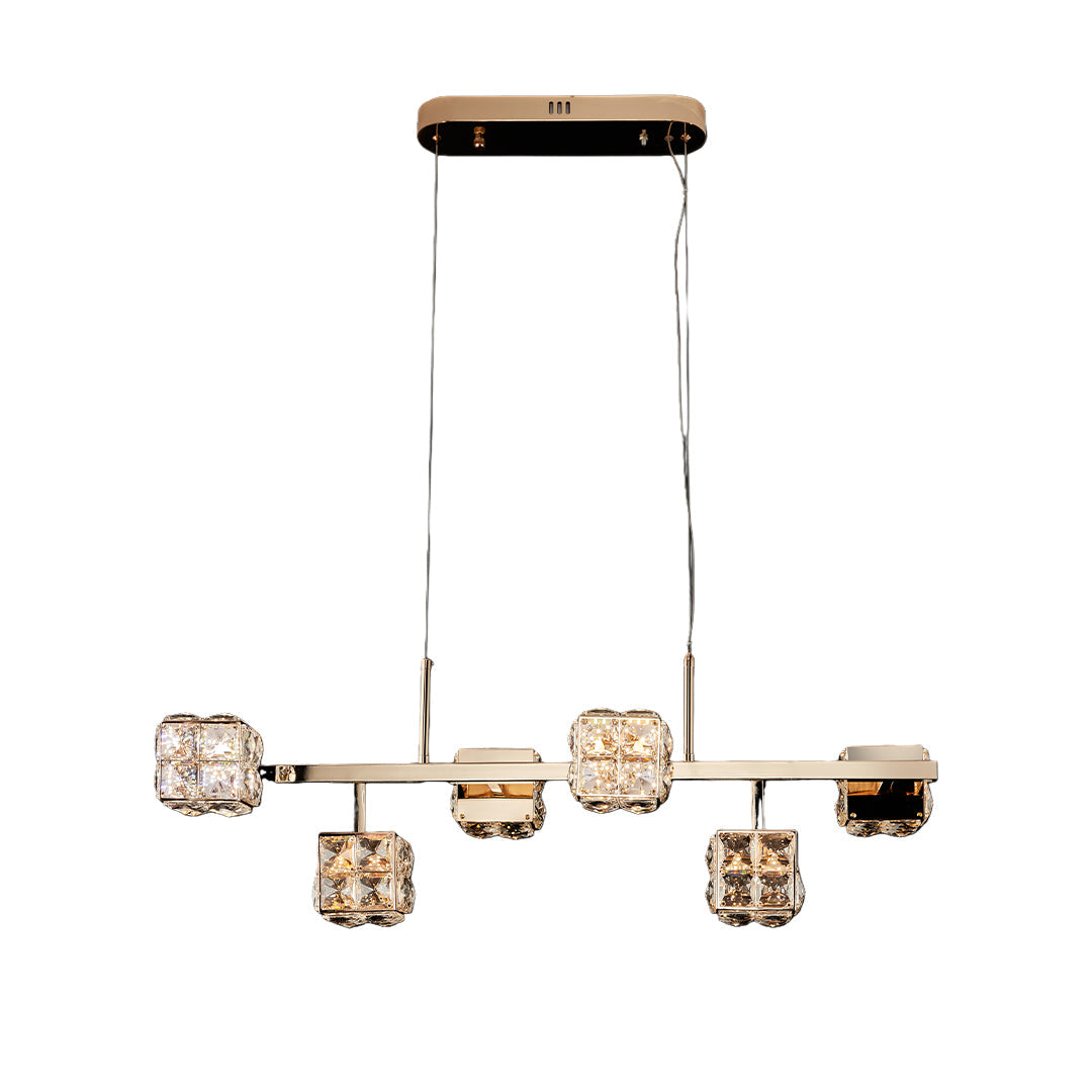 WINTHORPE CRYSTAL CUBE CEILING LANTERN