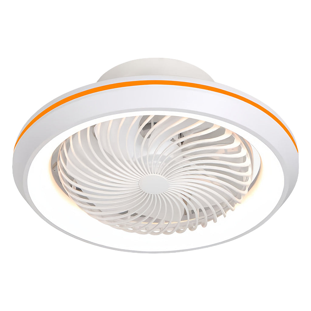 WINDSOR WHIRL LED CEILING LIGHT FAN WITH REMOTE CONTROL AND TRIPLE COLOR DIMMING