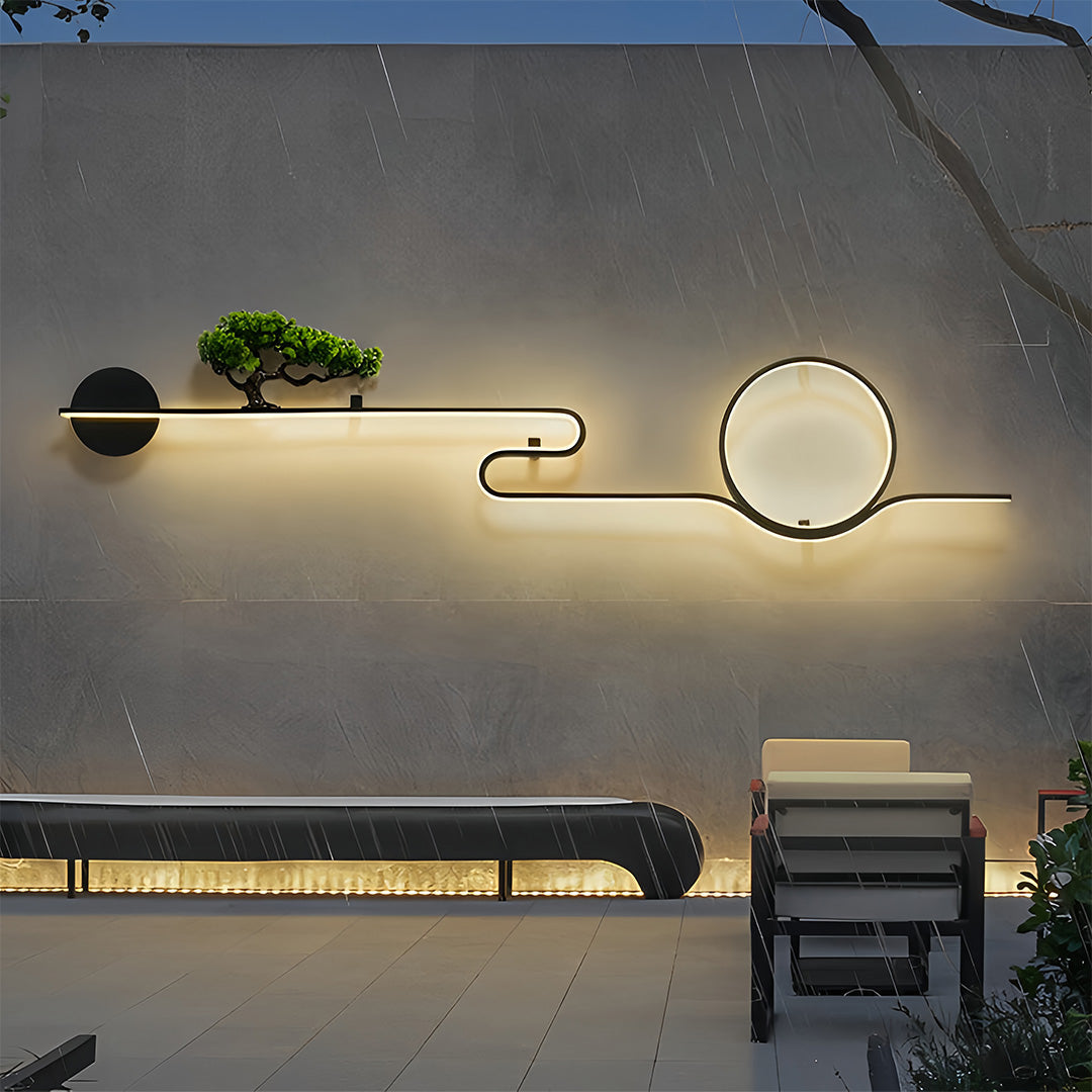 WINTERBOURNE VINTAGE FOREST LED OUTDOOR SCONCE