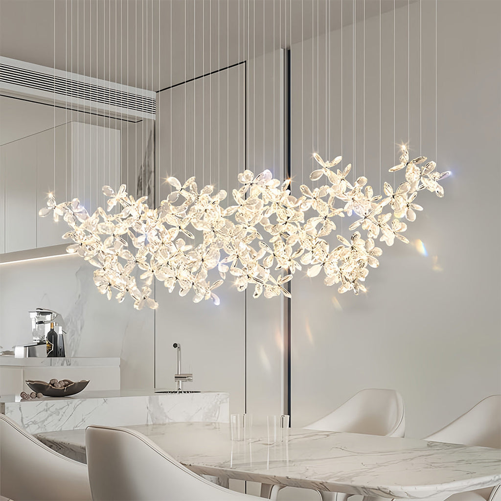 VERDANTIA CRYSTAL BLOOM CEILING LUMINAIRE
