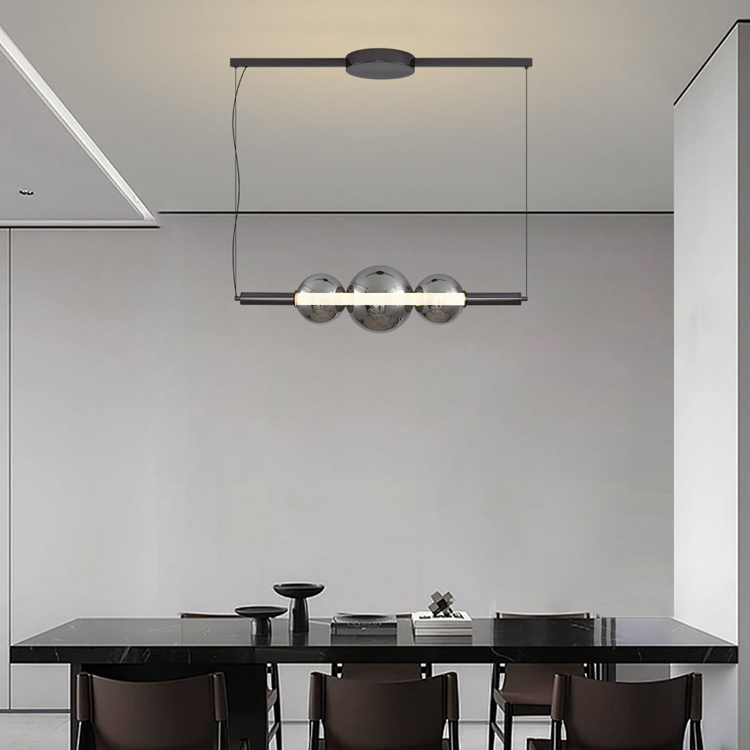WINTHROP SILVER RADIANCE PENDANT FOR KITCHEN ISLAND