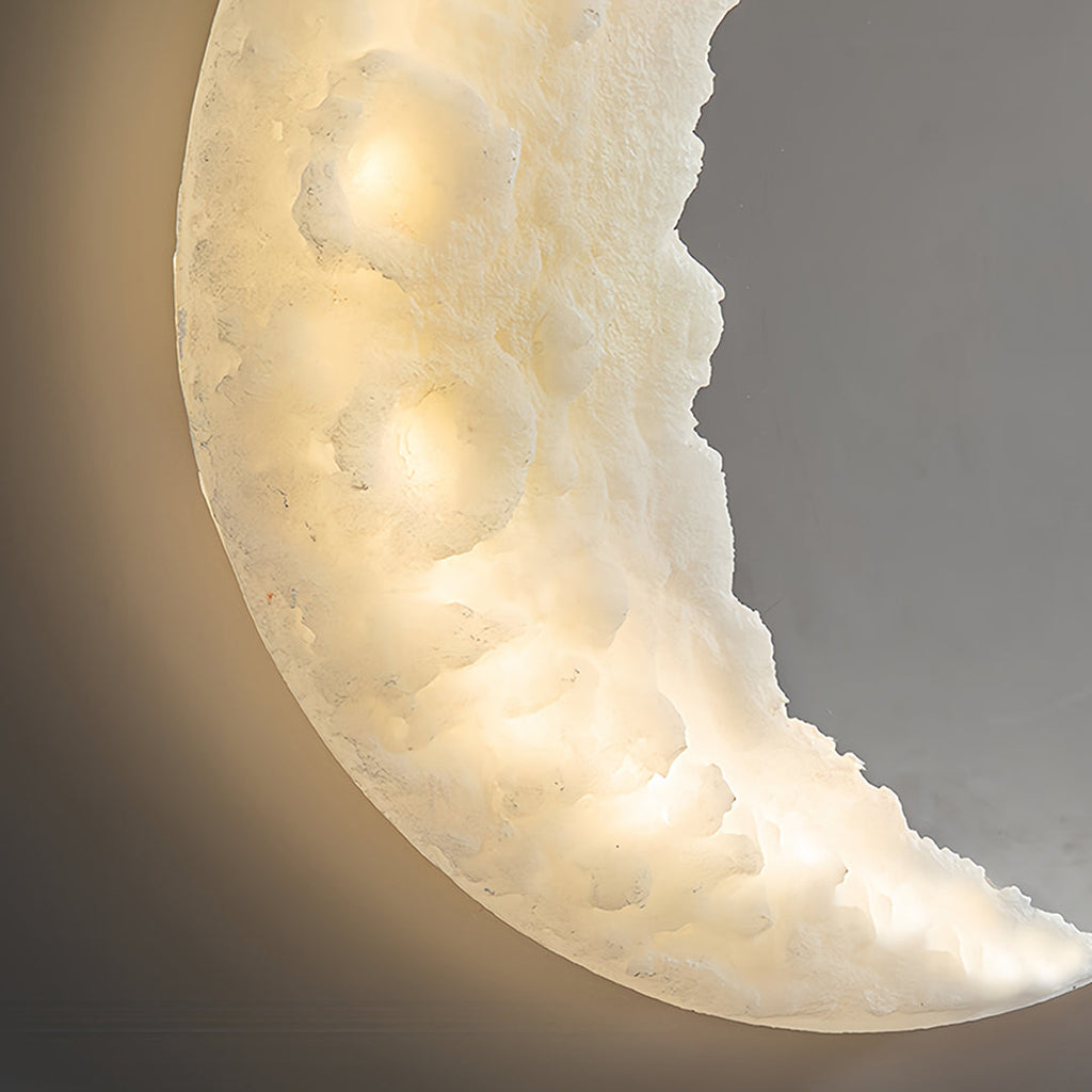 ASTRALIS RESIN CRESCENT WALL SCONCE