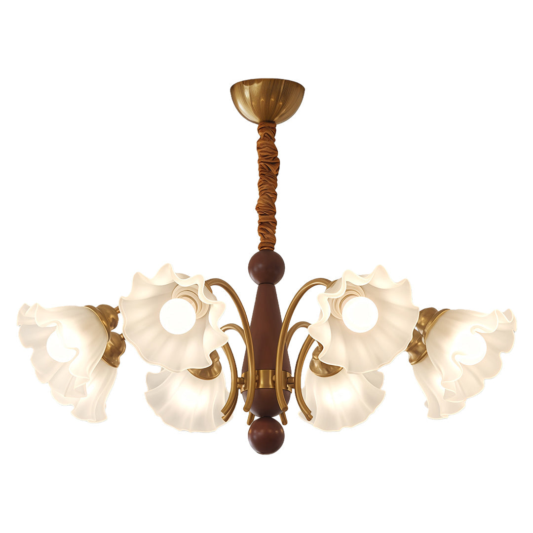 WINTERBOURNE FLORAL GLASS CEILING LANTERN