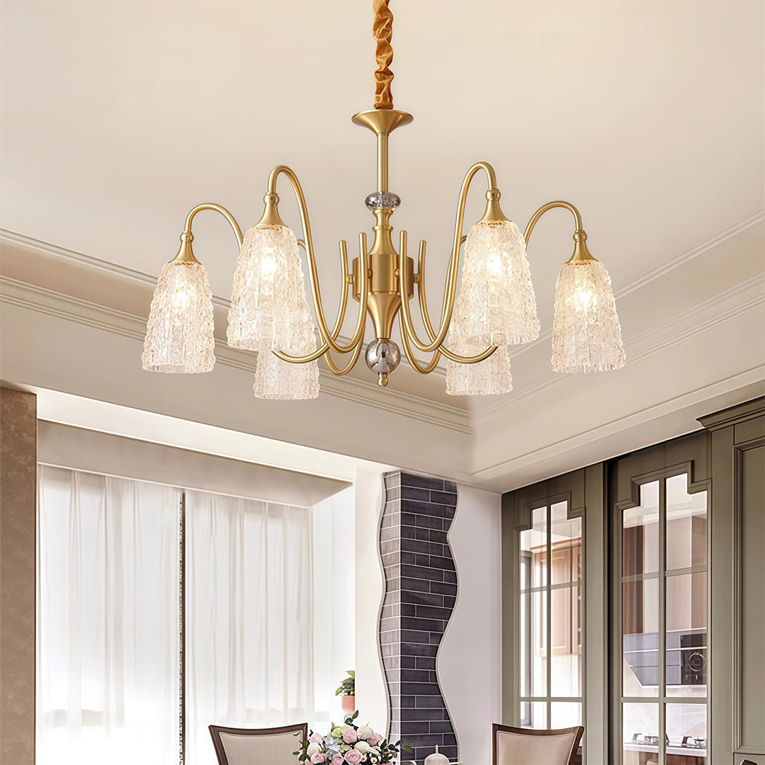 WINDSOR GLAZED BRASS CEILING LANTERN