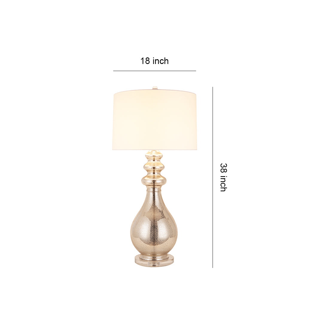 WINTHROP SILVER GLEAM TABLE LANTERN
