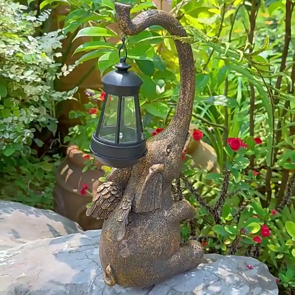 1. **WILLOUGHBY SOLAR MENAGERIE GARDEN ORBS**  
   Illuminated resin animal figures that bring whimsical charm to your outdoor space, powered by solar energy.

2. **PENROSE RADIANT FAUNA GLOWLIGHTS**  
   Unique resin sculptures of garden creatures that e