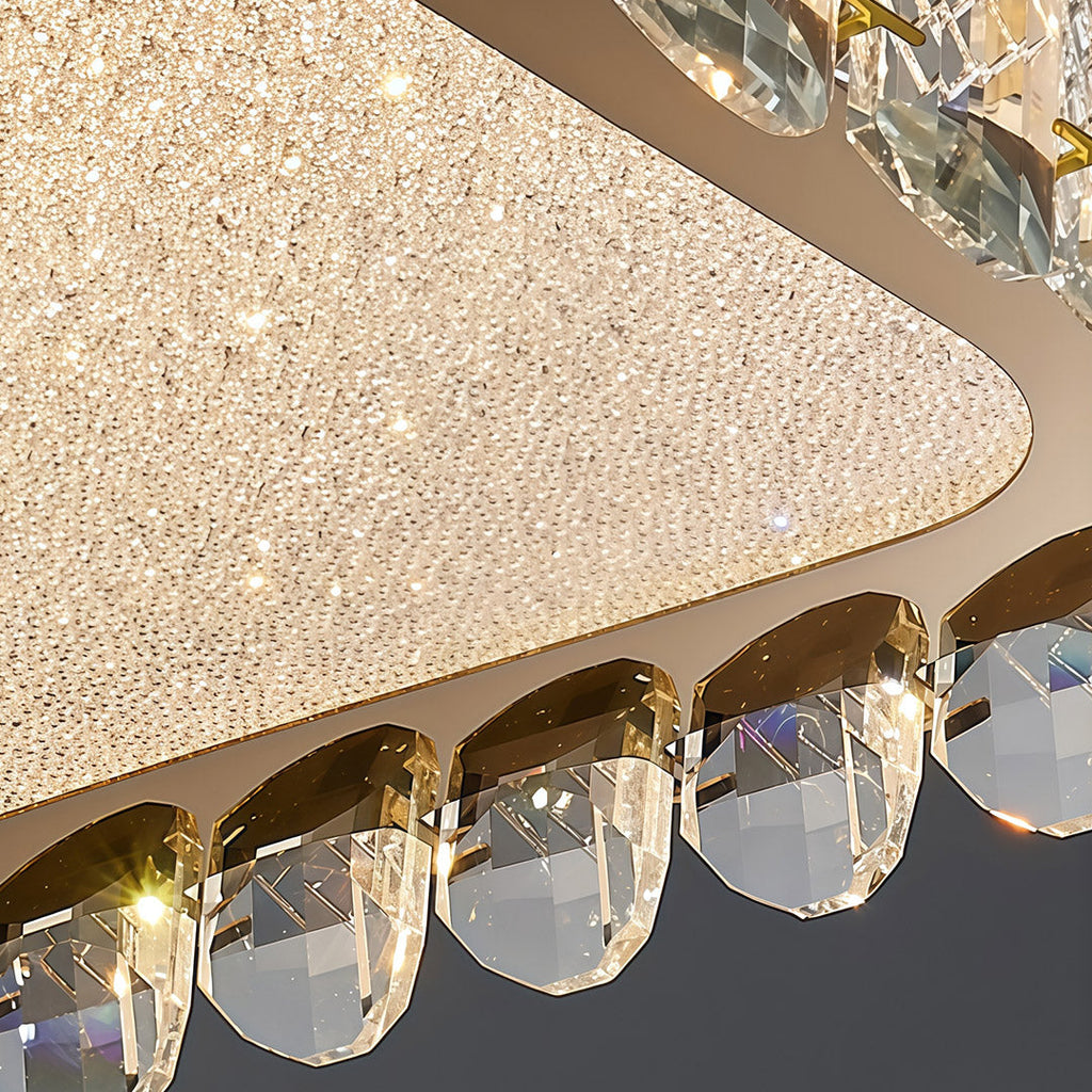 WINDSOR CRYSTAL FLUSH CEILING LIGHT