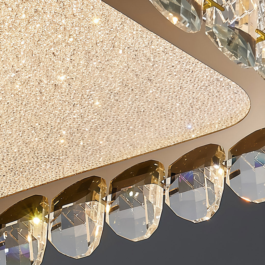 WINDSOR CRYSTAL FLUSH CEILING LIGHT