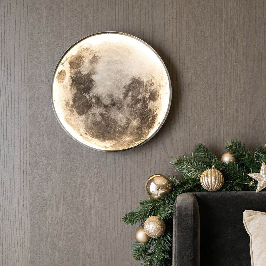 WINTERGATE MOONLIT CIRCLE LED WALL ILLUMINATOR