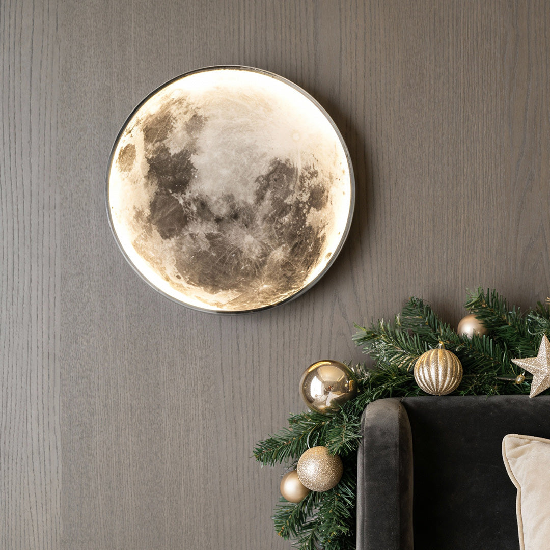 WINTERGATE MOONLIT CIRCLE LED WALL ILLUMINATOR