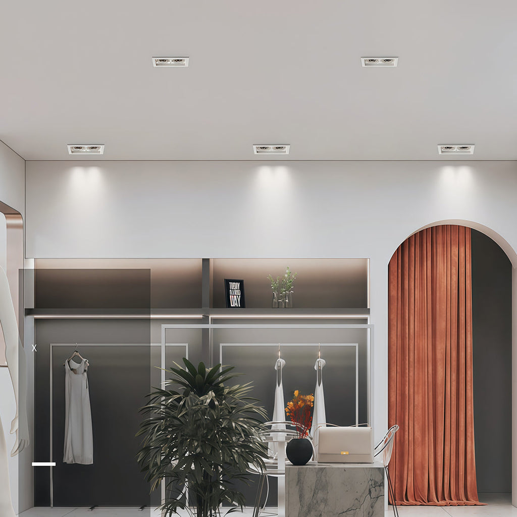 WINTHROP LED INSET ILLUMINATOR WITH ANTI-GLARE TECHNOLOGY"  
2. "KENSINGTON SHADOW-FREE RECESSED LIGHTING MODULE"  
3. "FELSTEAD LUMINAIRE: DISCREET INDOOR SPOTLIGHT"  
4. "BARNETT CEILING COVE LIGHT WITH GLARE REDUCTION"  
5. "HARTWELL ILLUMINATION: SLEE