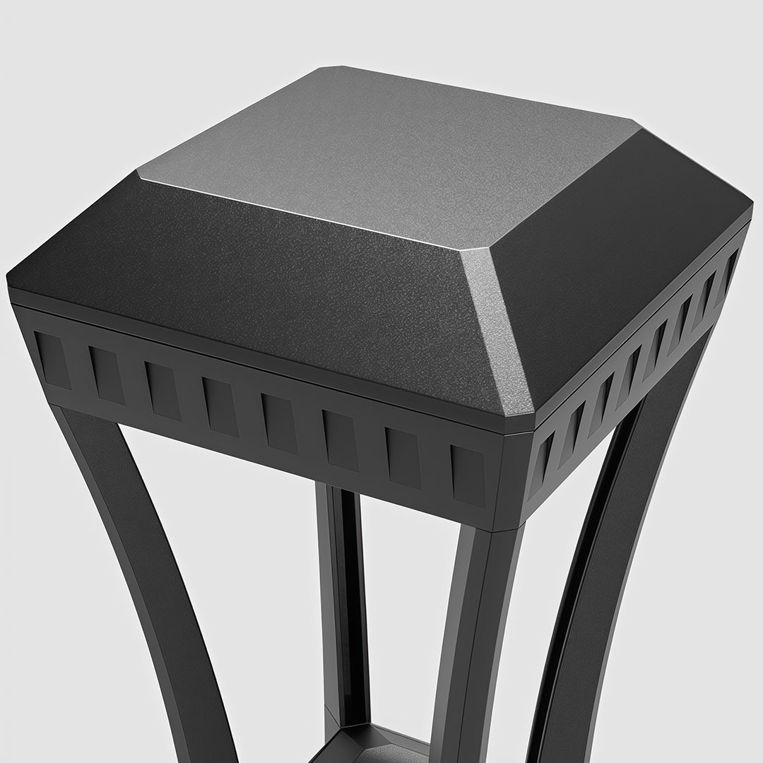FARNWORTH GEOMETRIC OUTDOOR BOLLARD LUMINAIRE