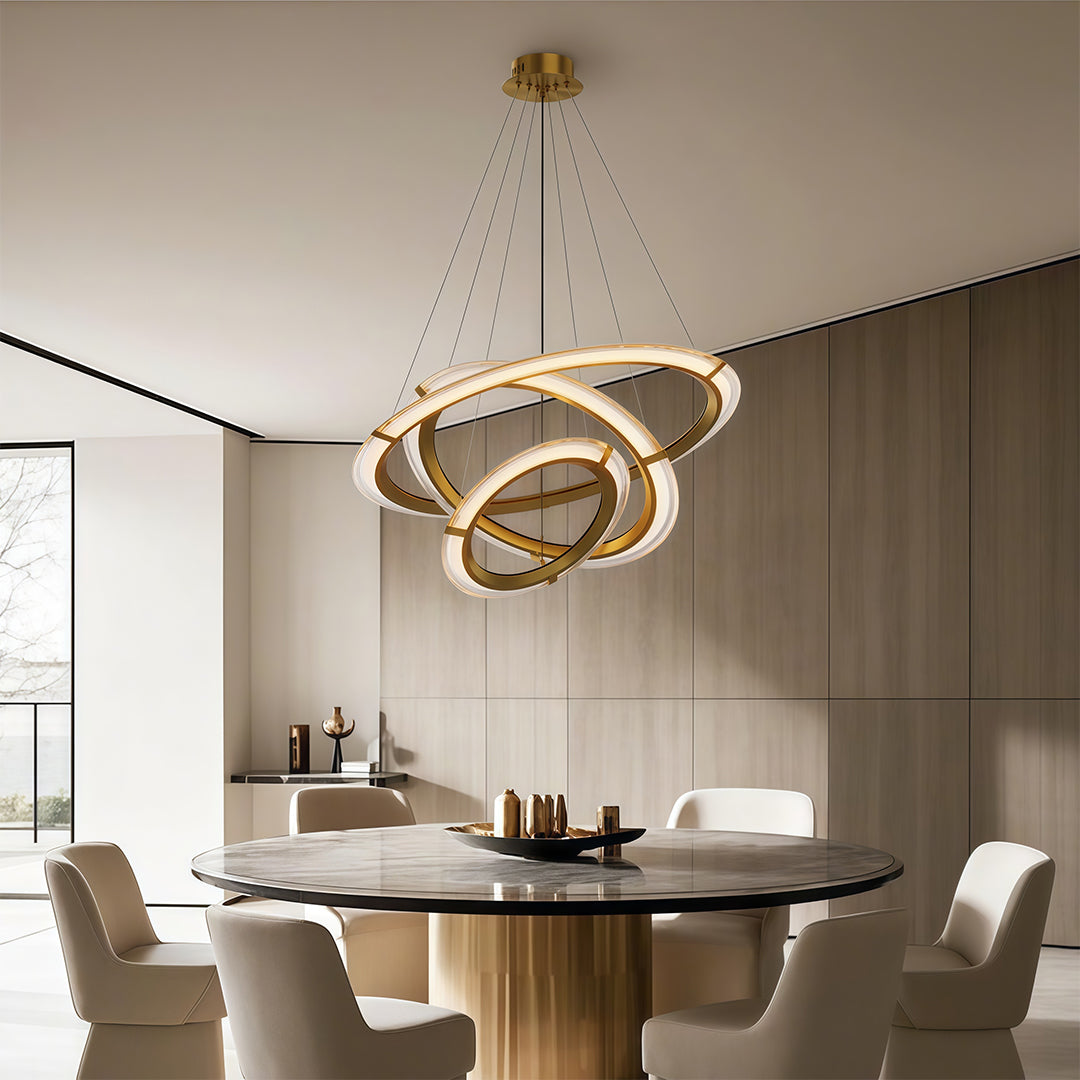 WINTERBOURNE ORBITAL CRYSTAL CEILING LANTERN