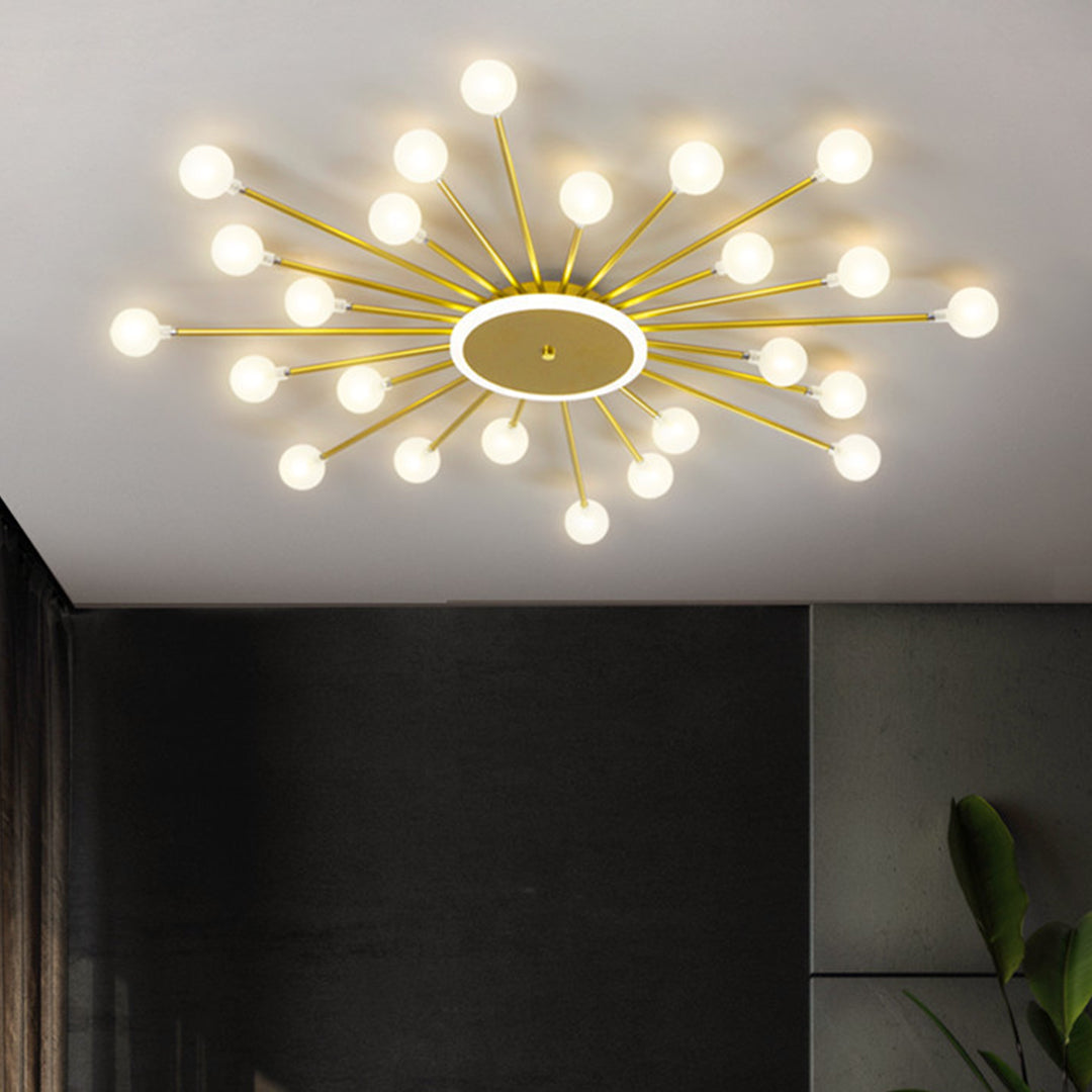 WINDSOR STARBURST GLASS CEILING LANTERN