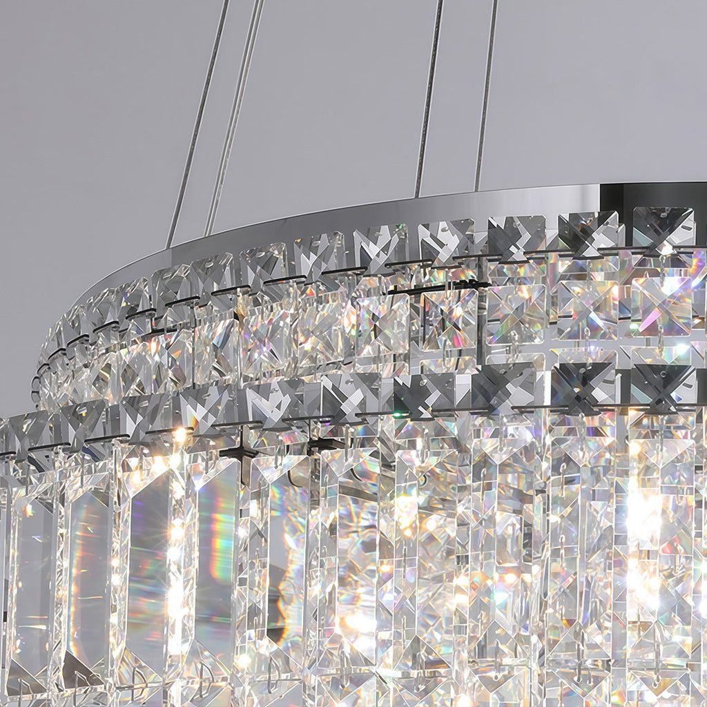 WINDSOR CRYSTAL CIRCLE HANGING LANTERN