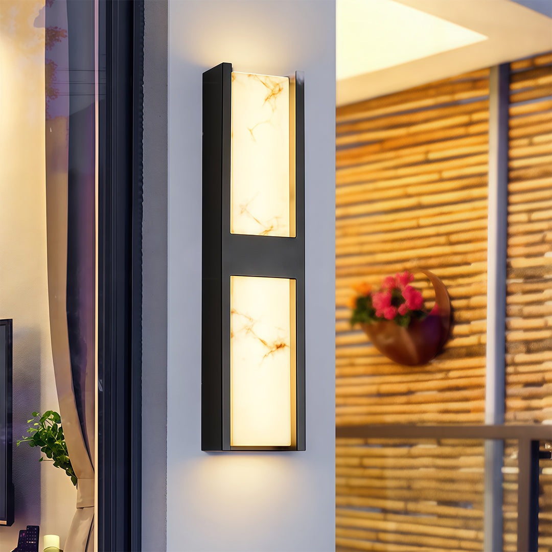 WINTHROP AQUA SQUARE LED WALL SCONCE