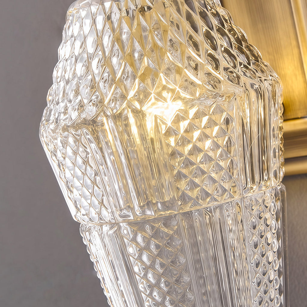 VIOLETTE BRASS FRENCH INSPIRED WALL LANTERN