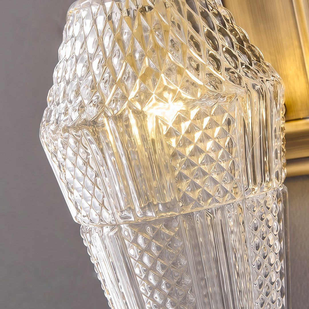 VIOLETTE BRASS FRENCH INSPIRED WALL LANTERN