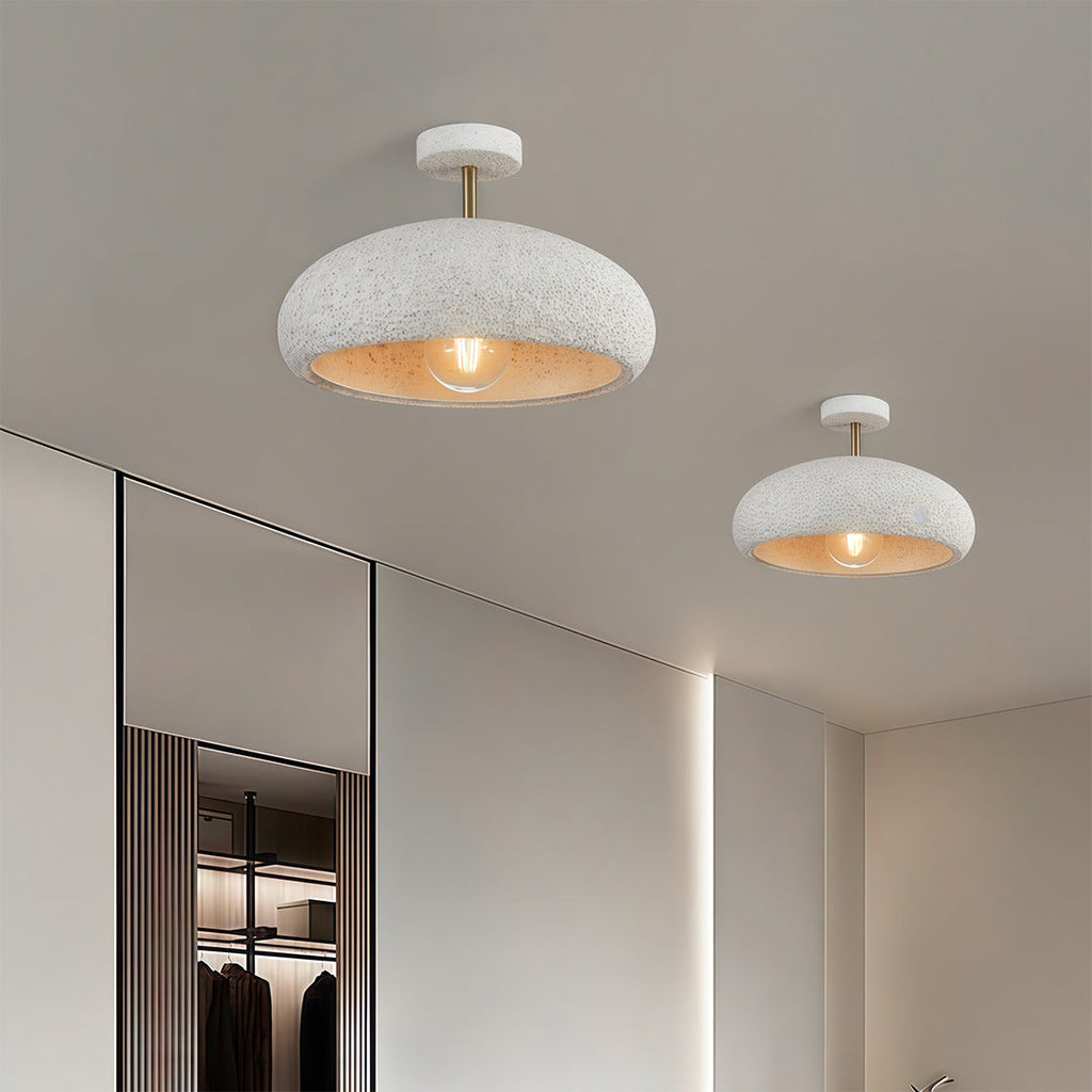 WHITBY WABI-SABI CEILING GLOW FIXTURE