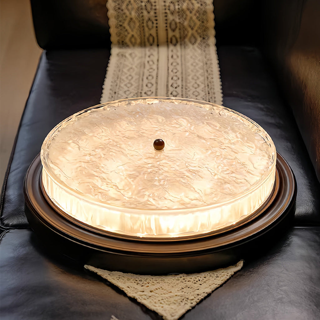 FENWICK WOODEN ROUNDEL CEILING ILLUMINATOR