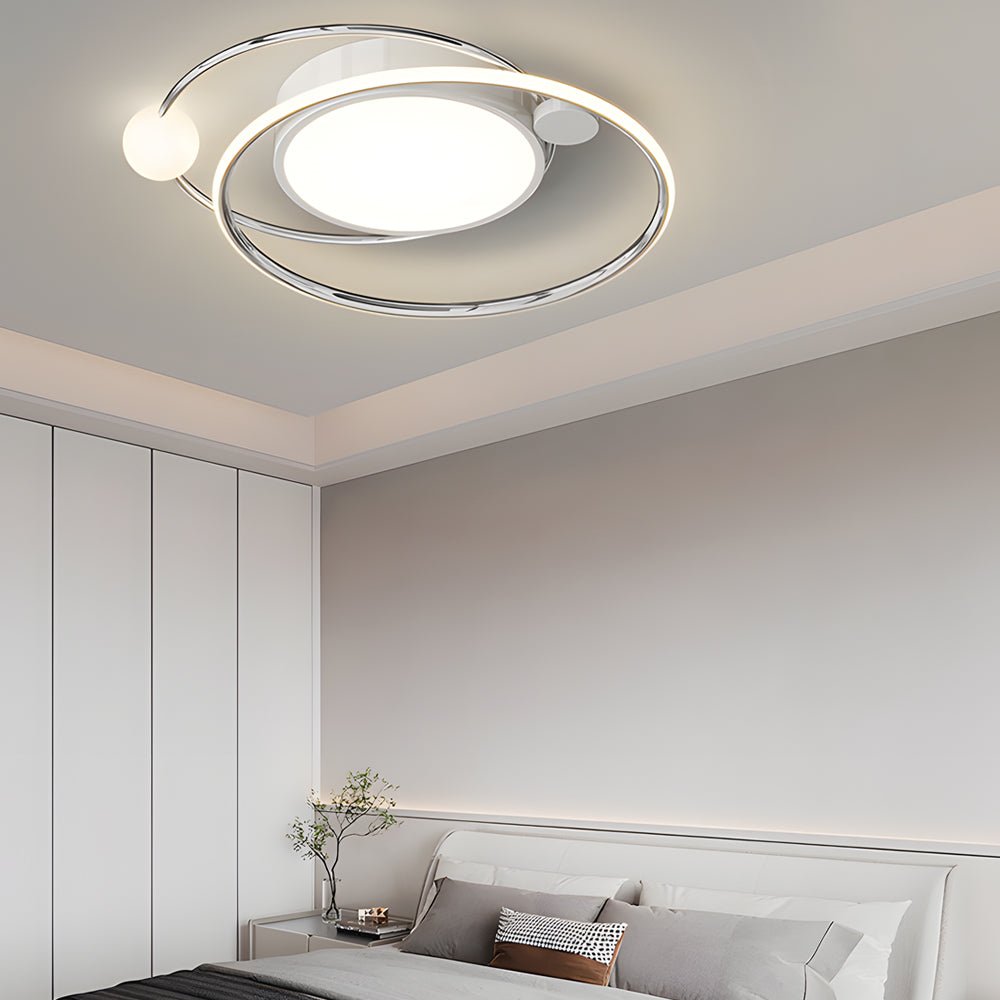 FENWICK 20-INCH TRIPLE DIMENSION LED CEILING LANTERN WITH REMOTE CONTROL