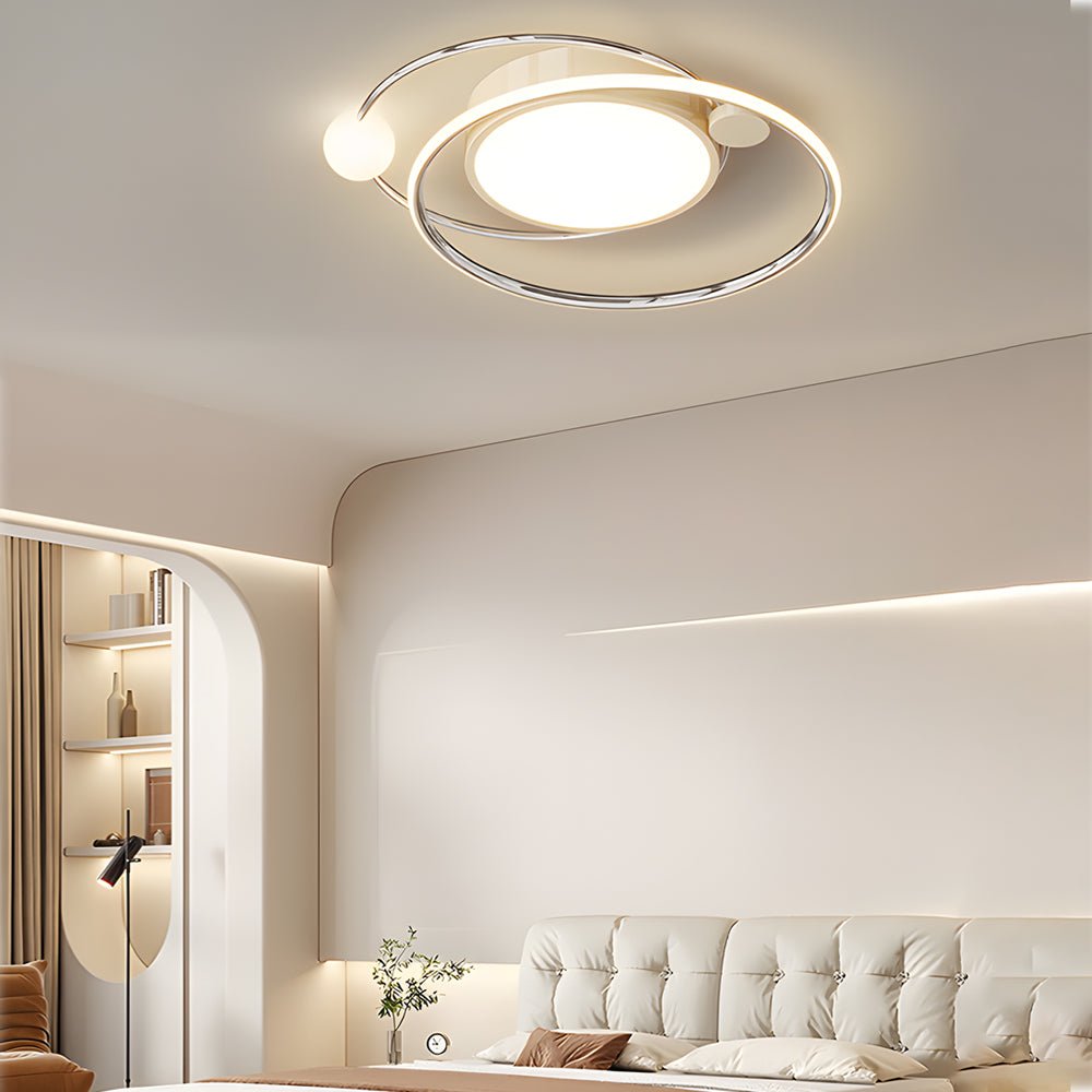 FENWICK 20-INCH TRIPLE DIMENSION LED CEILING LANTERN WITH REMOTE CONTROL
