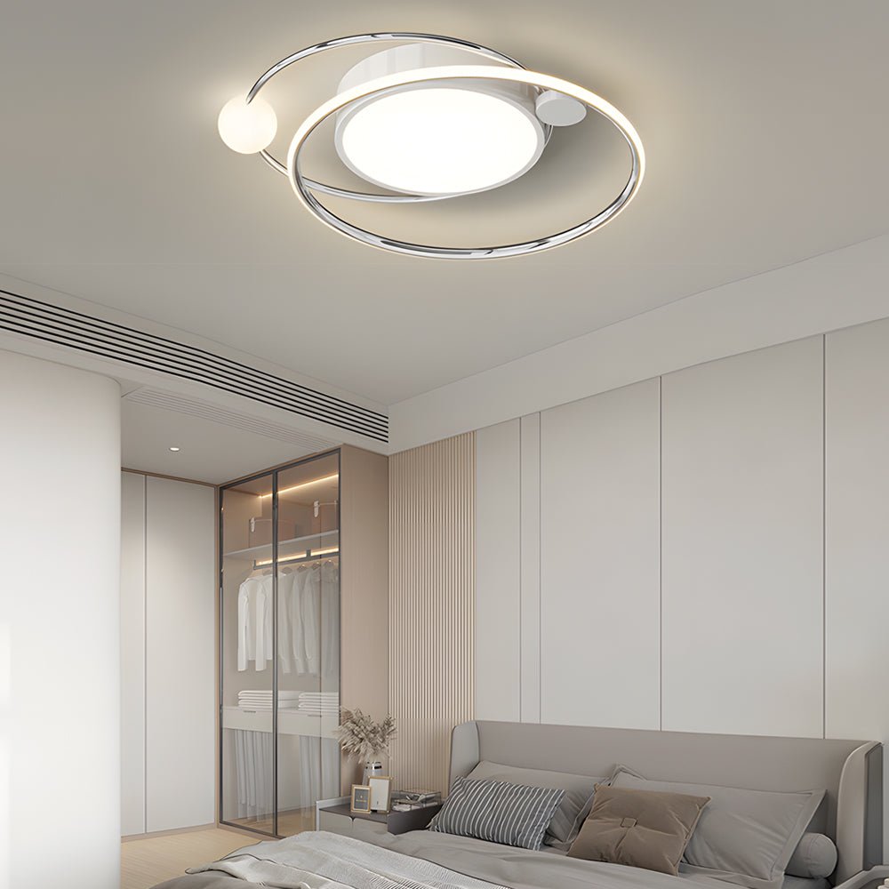 FENWICK 20-INCH TRIPLE DIMENSION LED CEILING LANTERN WITH REMOTE CONTROL