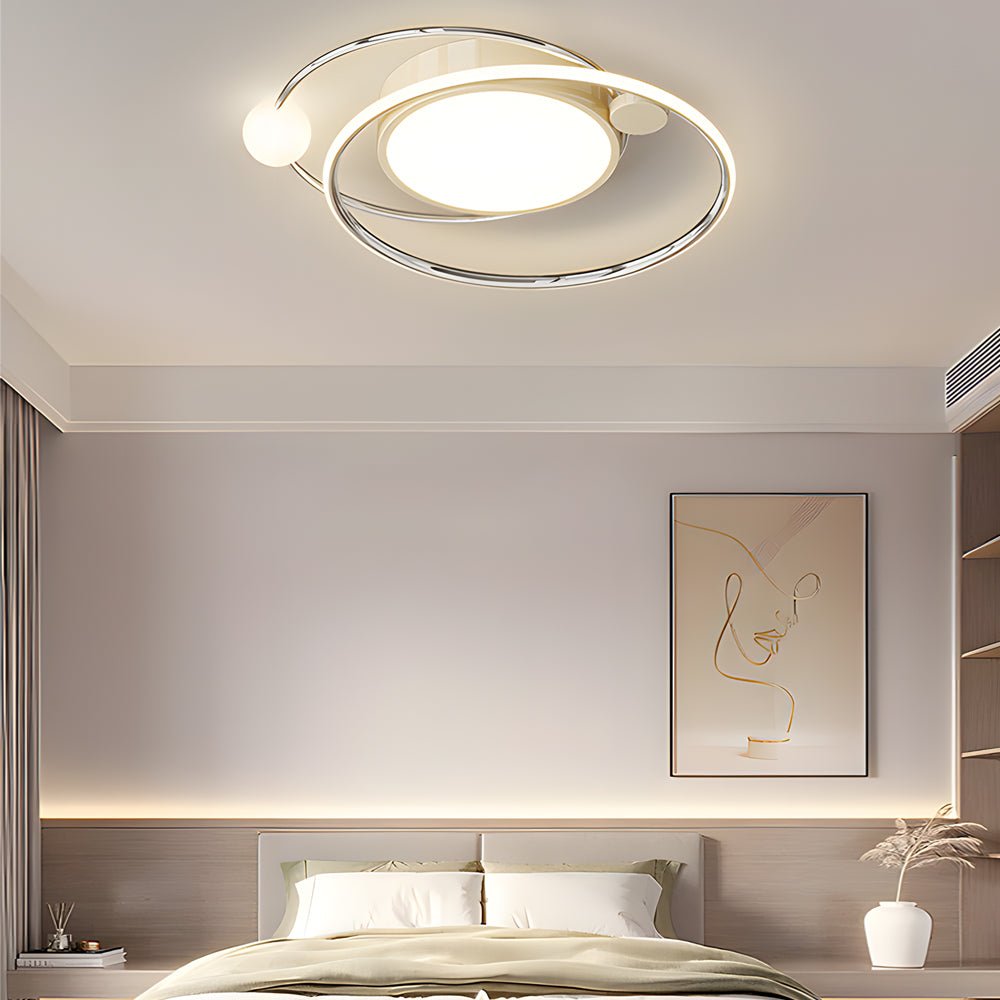 FENWICK 20-INCH TRIPLE DIMENSION LED CEILING LANTERN WITH REMOTE CONTROL