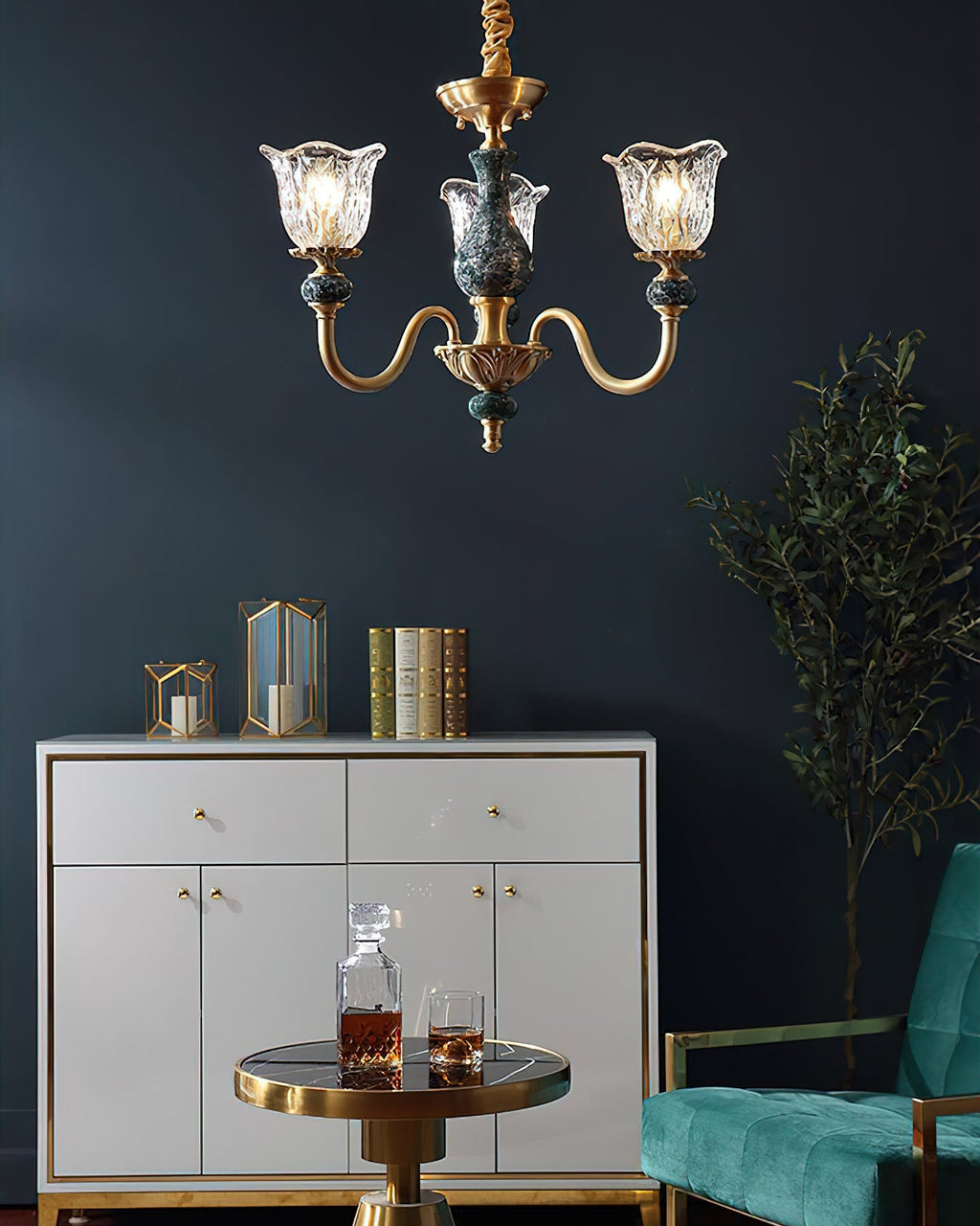 Ravensworth Crystal Cascade Lantern